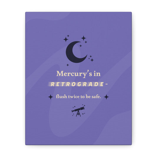Mercury's in Retrograde - Flush Twice to Be Safe