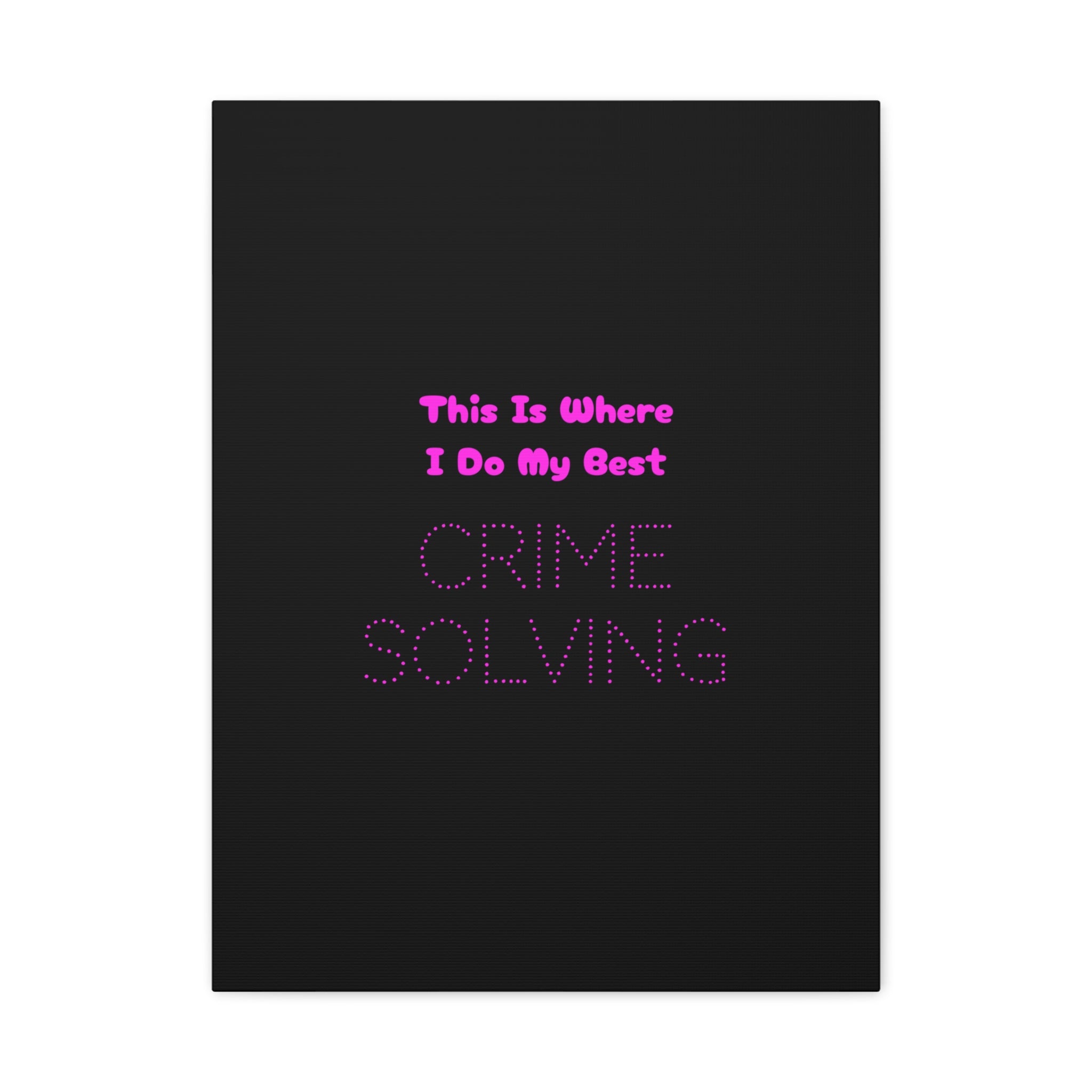 CRIME SOLVING