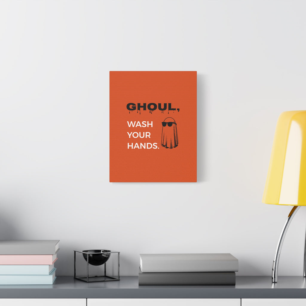 Halloween Wall Art: Ghoul Wash Your Hands