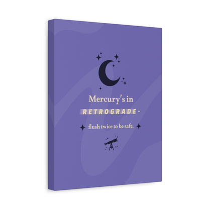 Mercury's in Retrograde - Flush Twice to Be Safe
