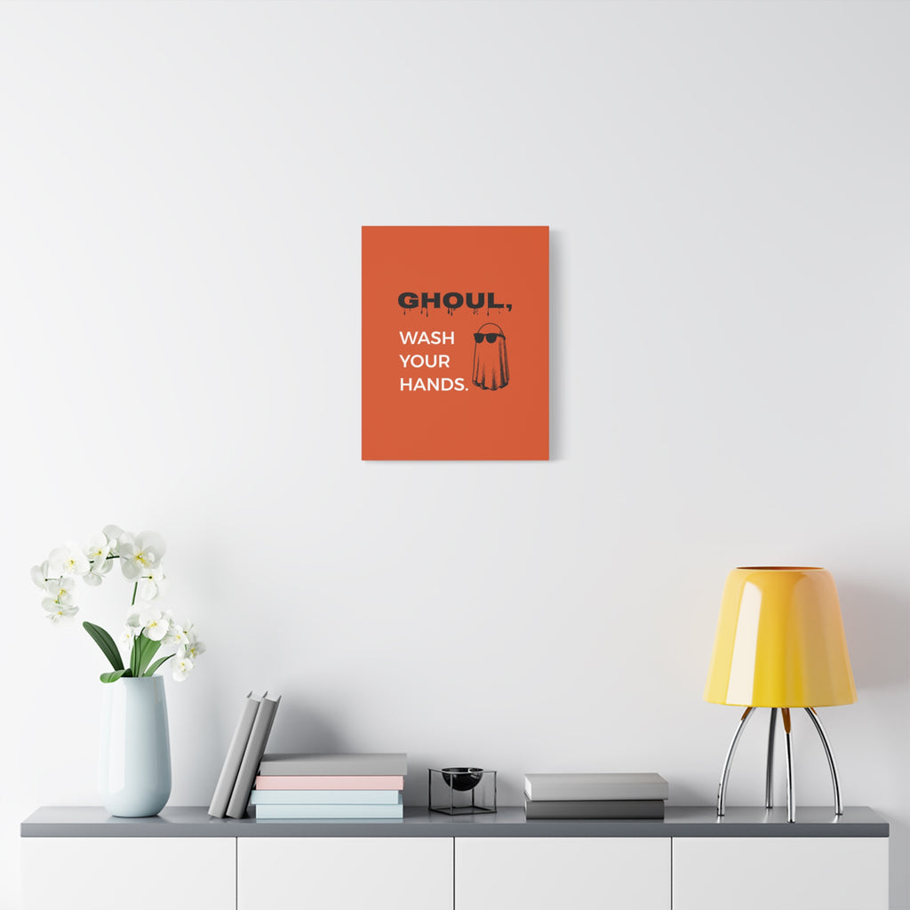 Halloween Wall Art: Ghoul Wash Your Hands