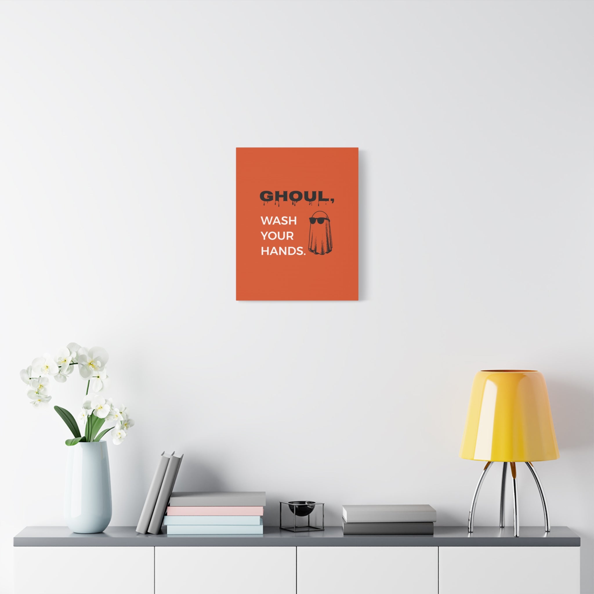 Halloween Wall Art: Ghoul Wash Your Hands