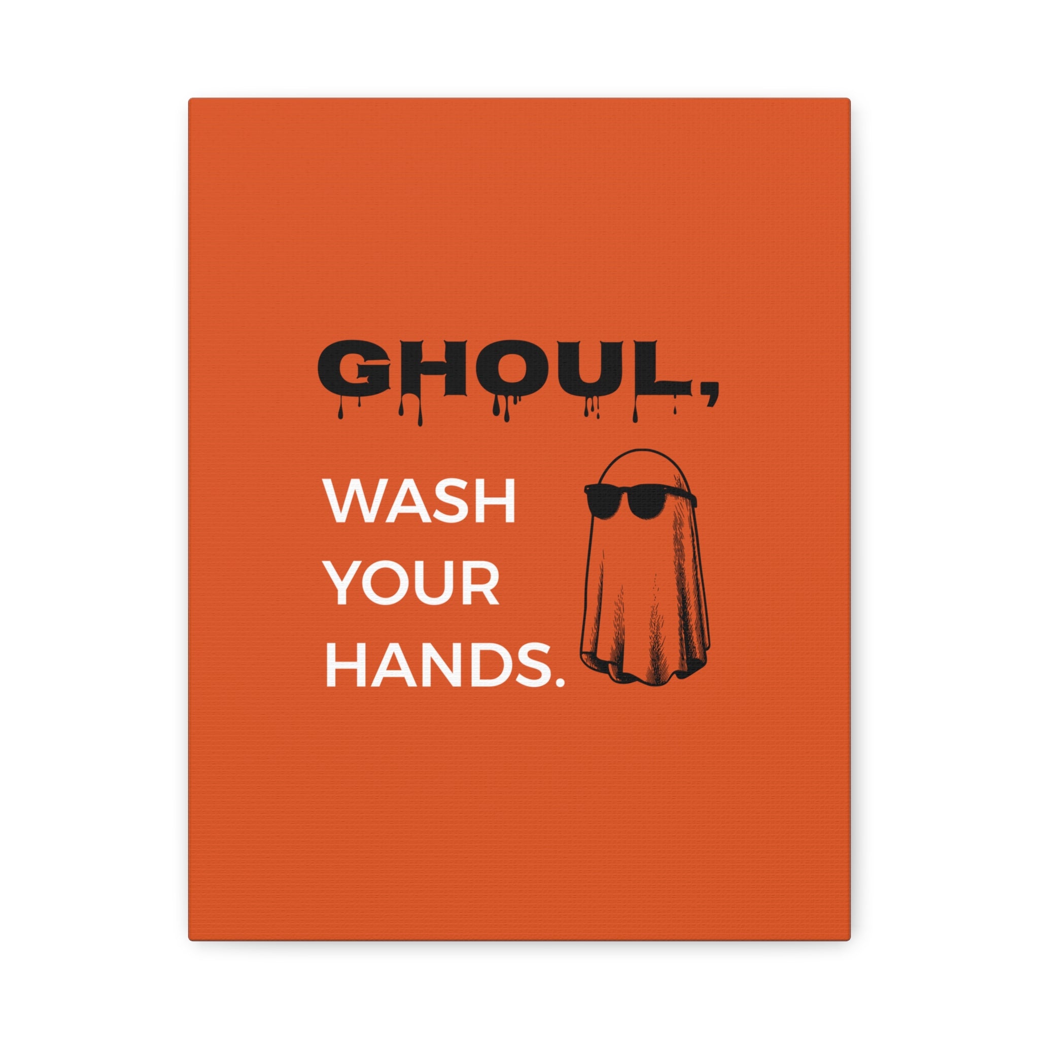 Halloween Wall Art: Ghoul Wash Your Hands