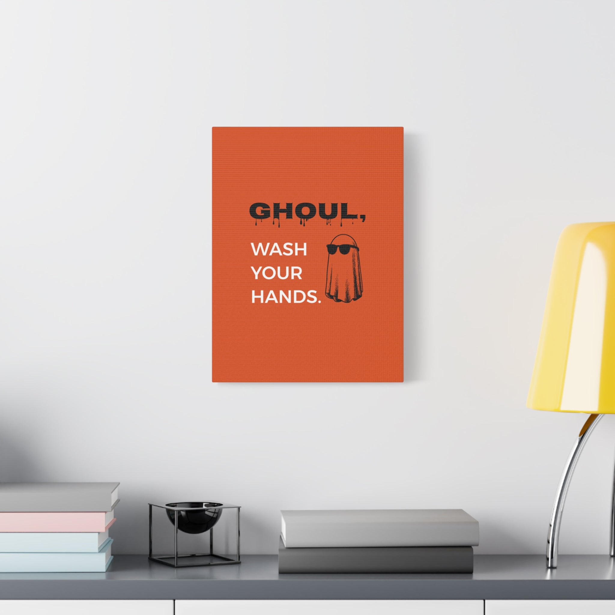 Halloween Wall Art: Ghoul Wash Your Hands