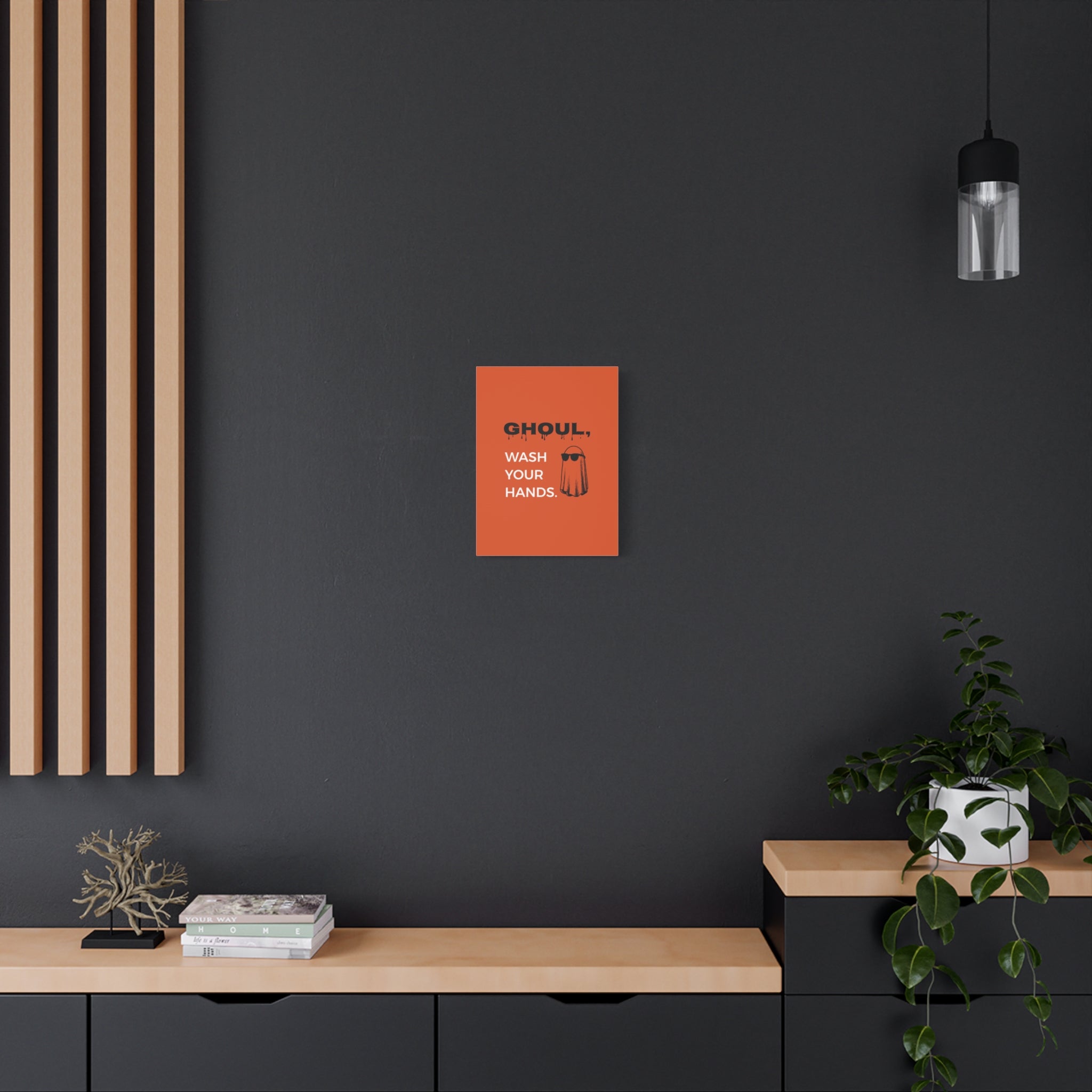Halloween Wall Art: Ghoul Wash Your Hands