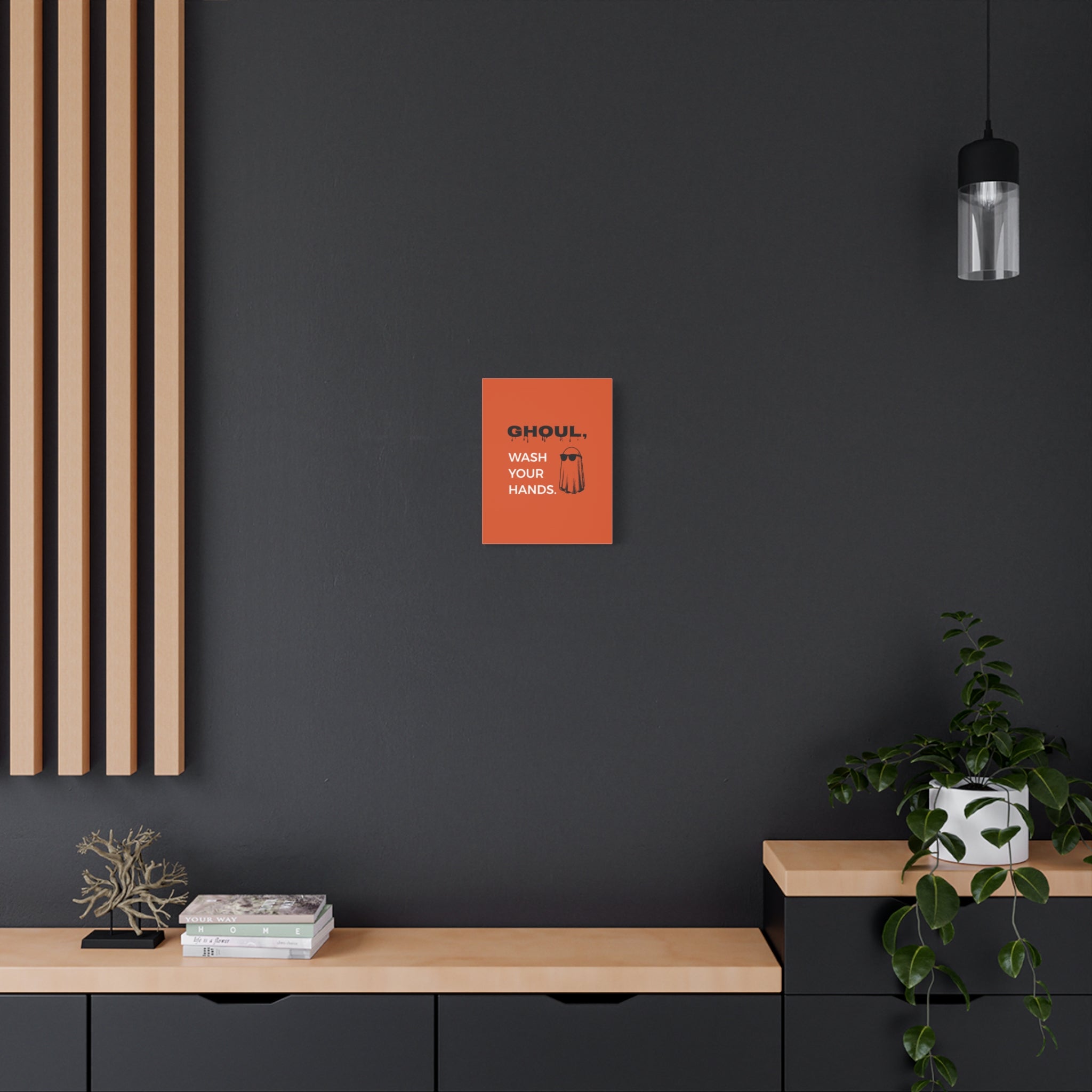 Halloween Wall Art: Ghoul Wash Your Hands