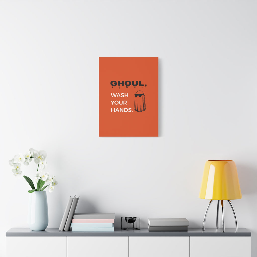 Halloween Wall Art: Ghoul Wash Your Hands