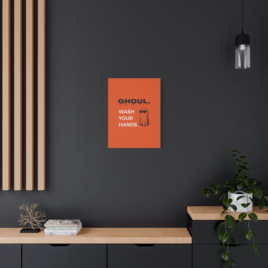Halloween Wall Art: Ghoul Wash Your Hands
