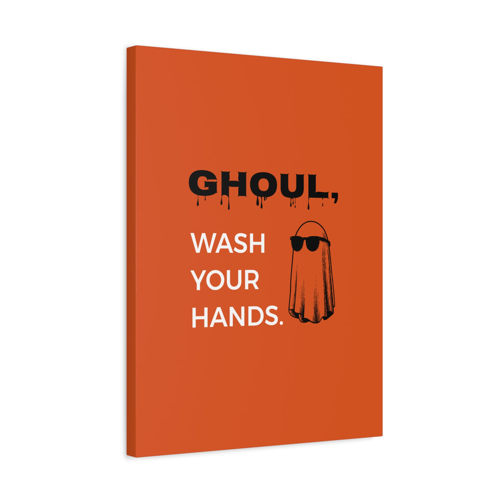 Halloween Wall Art: Ghoul Wash Your Hands