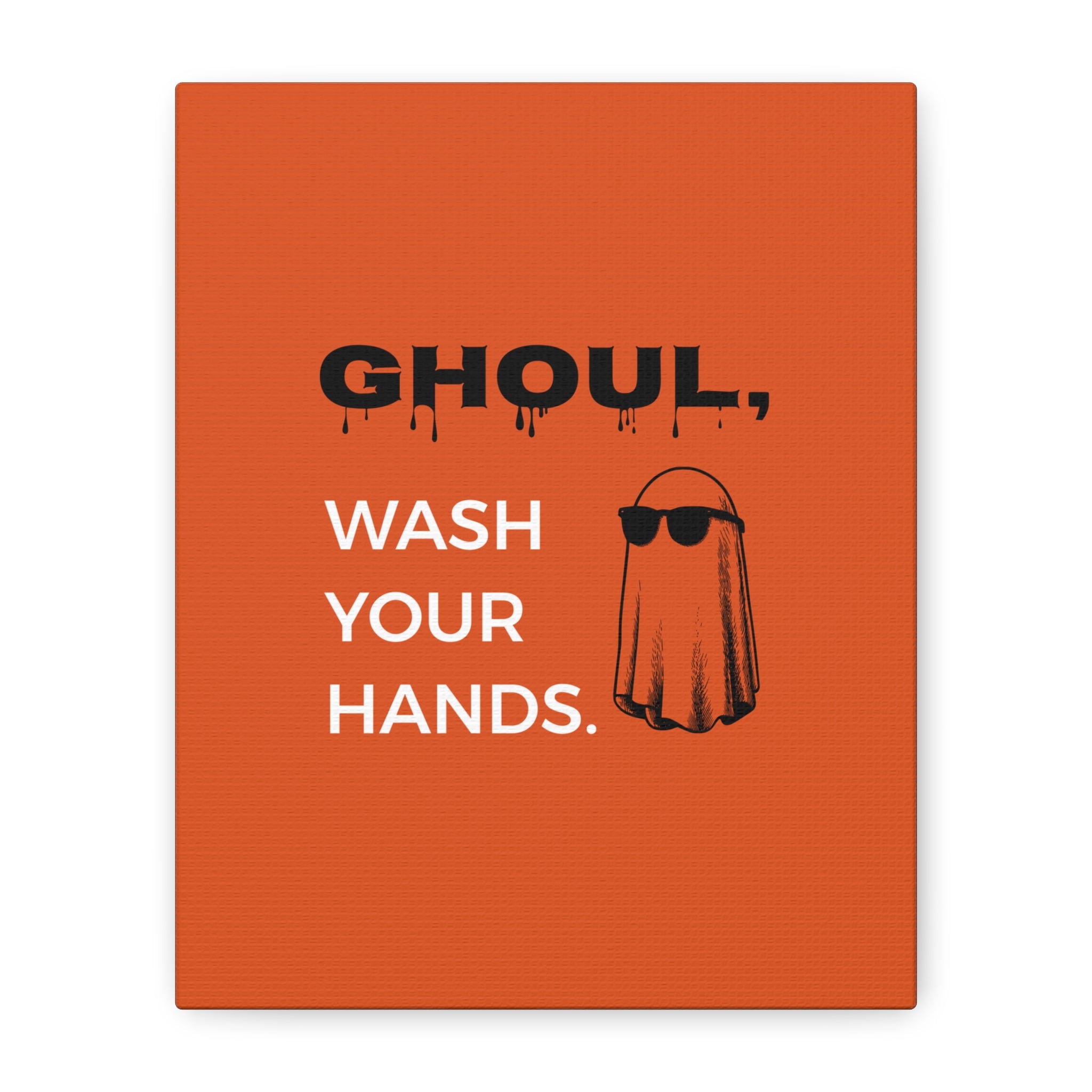 Halloween Wall Art: Ghoul Wash Your Hands