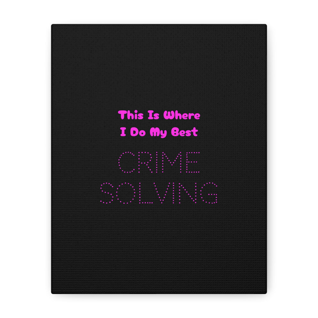 CRIME SOLVING