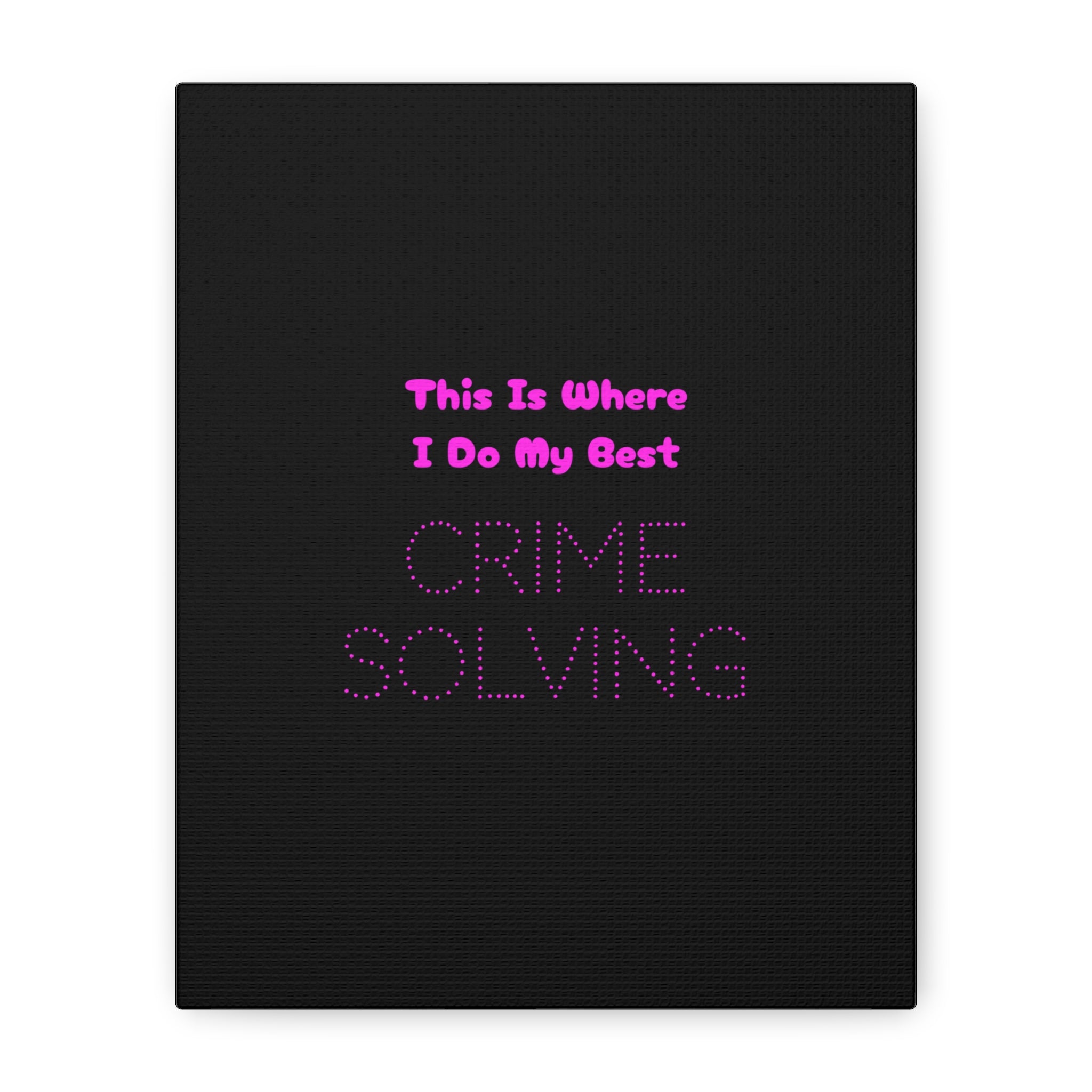 CRIME SOLVING