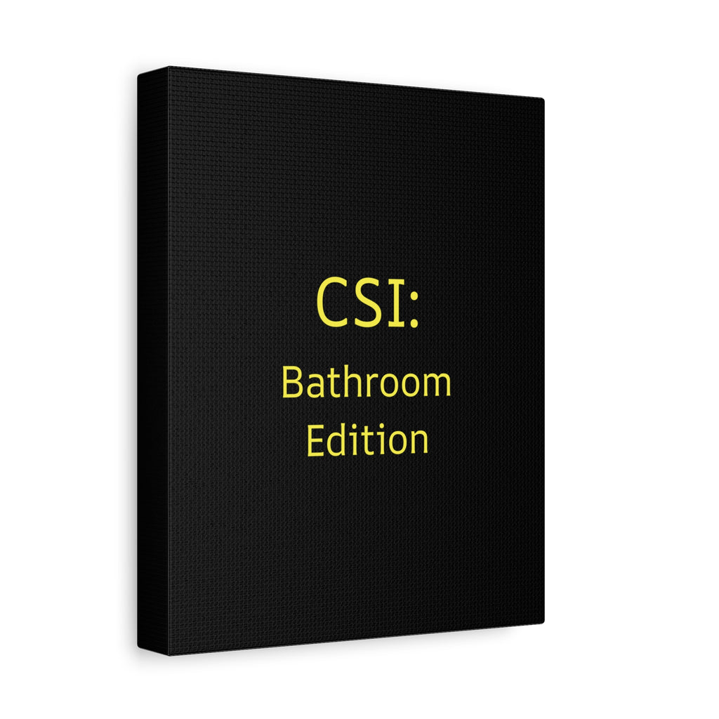 CSI: Bathroom Edition