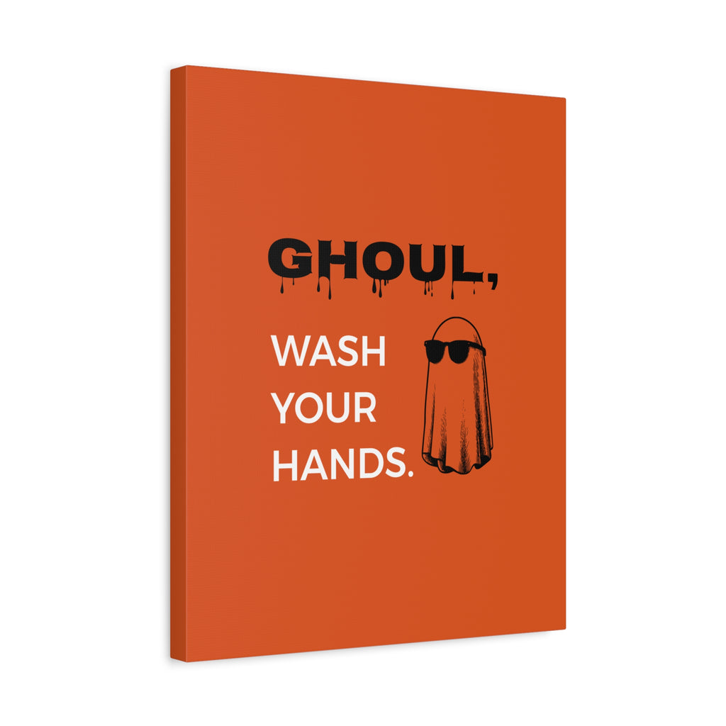 Halloween Wall Art: Ghoul Wash Your Hands