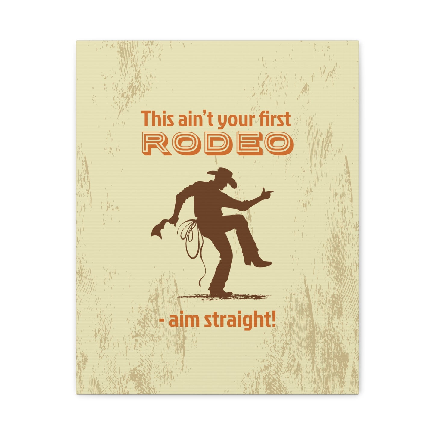 This Ain't Your First Rodeo - Aim Straight!