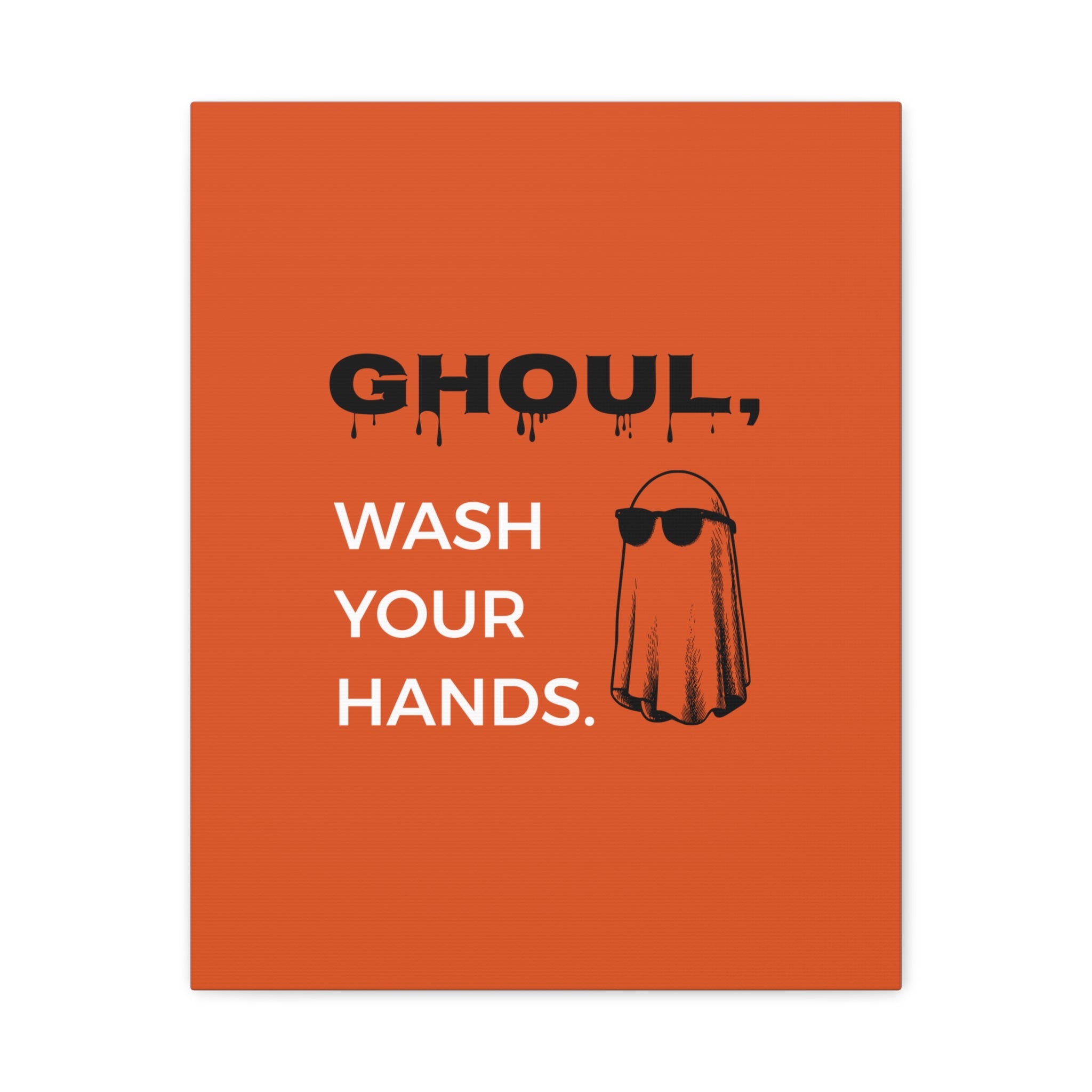 Halloween Wall Art: Ghoul Wash Your Hands