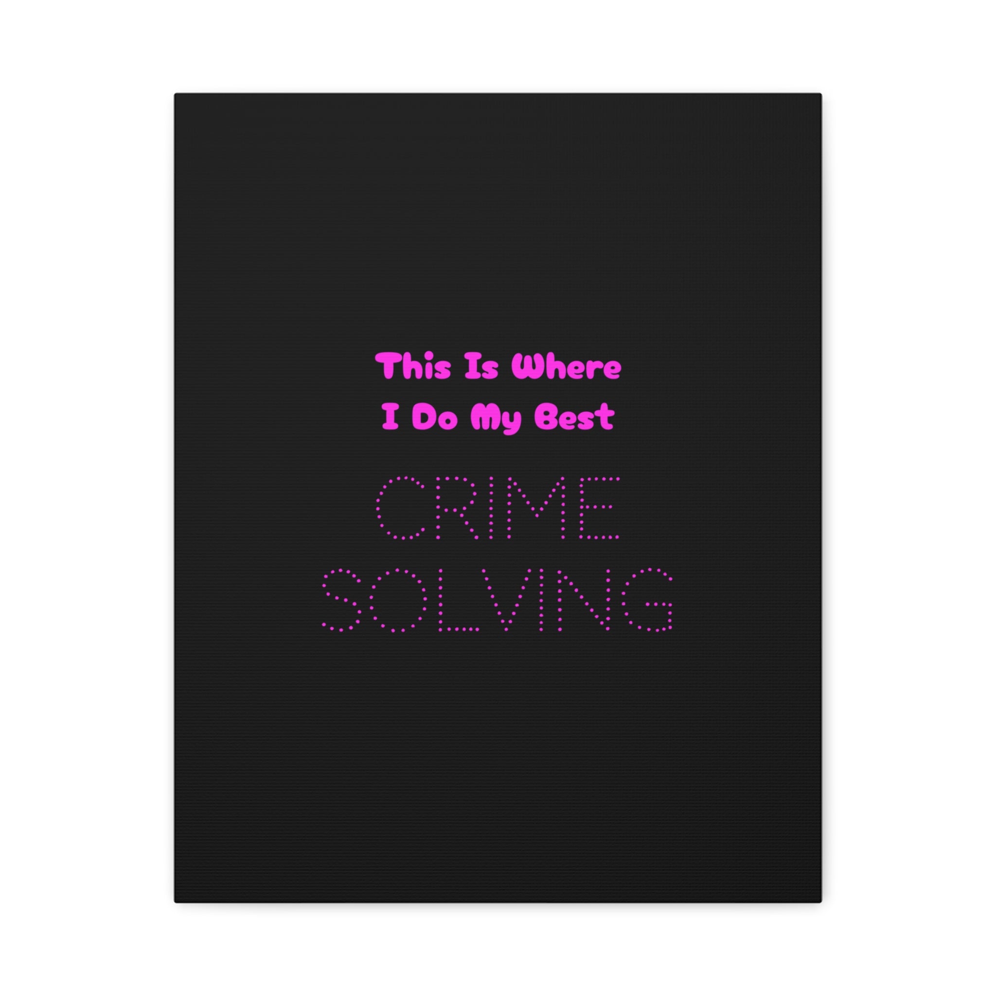 CRIME SOLVING