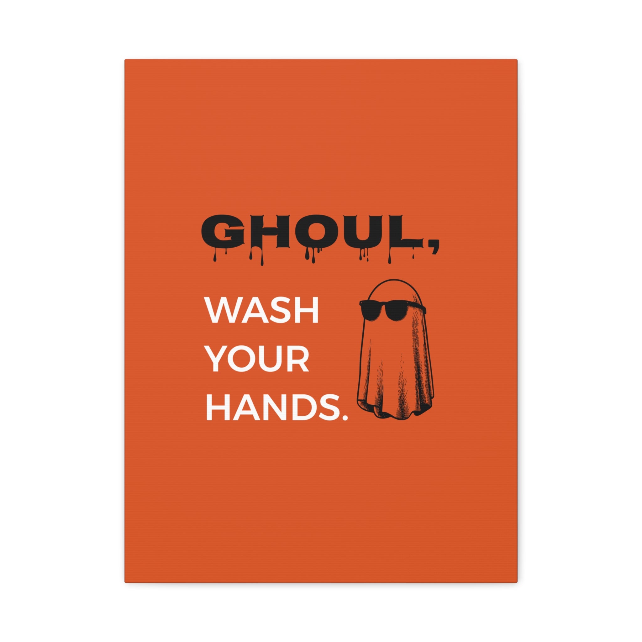 Halloween Wall Art: Ghoul Wash Your Hands