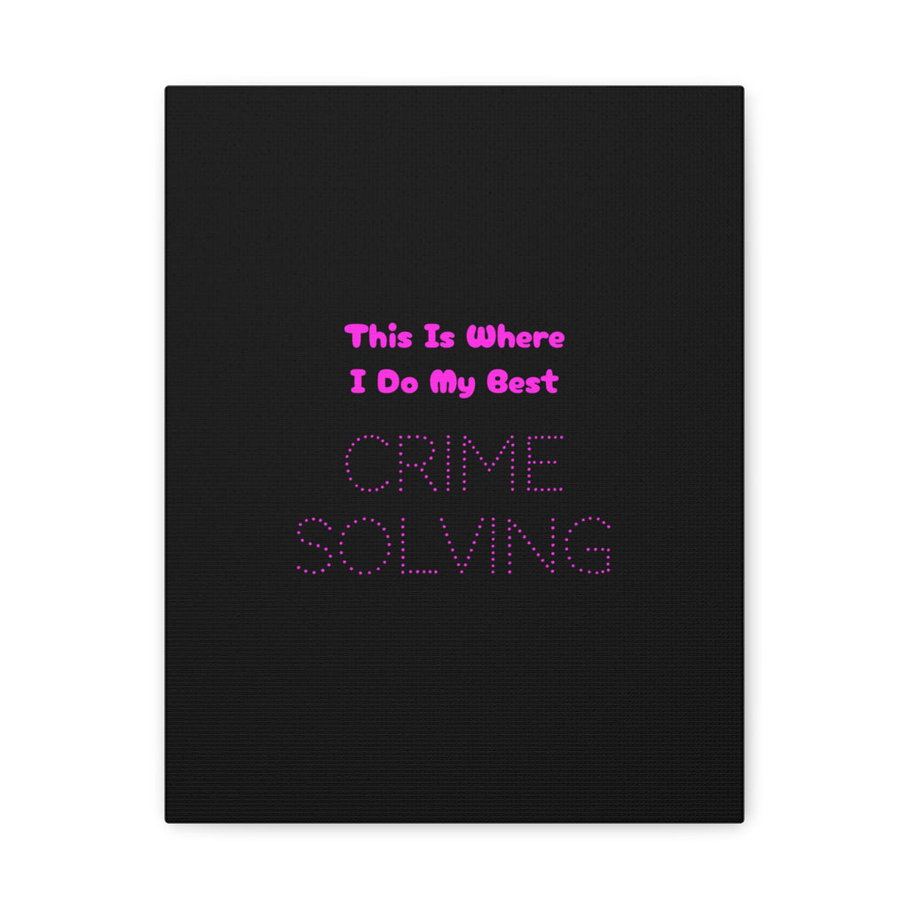 CRIME SOLVING