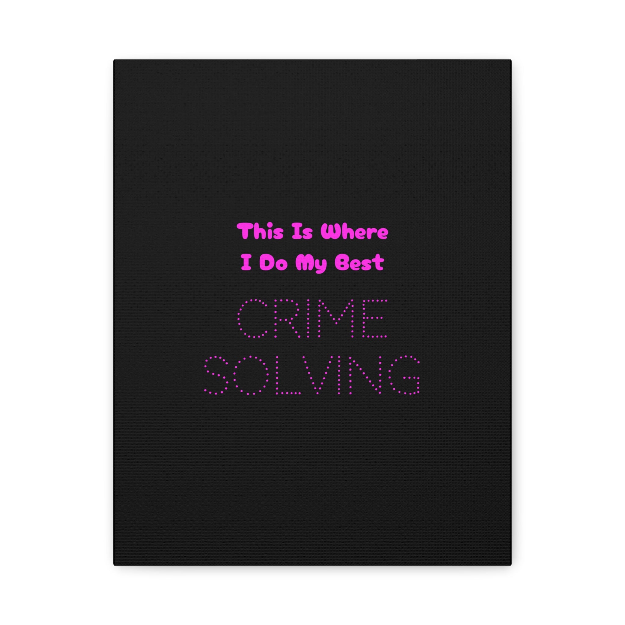 CRIME SOLVING