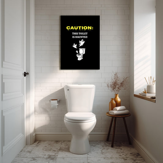 Caution: This Toilet is Haunted